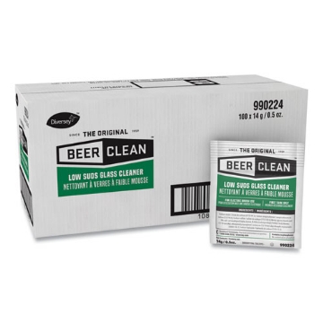Picture of Beer Clean Glass Cleaner, Powder, 0.5 Oz Packet, 100/carton