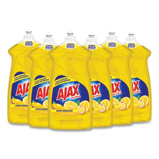 Picture of Dish Detergent, Lemon Scent, 52 Oz Bottle, 6/carton