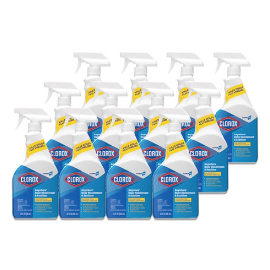 Picture of Anywhere Hard Surface Sanitizing Spray, 32 Oz Spray Bottle, 12/carton