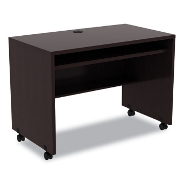 Picture of Alera Valencia Series Mobile Workstation Desk, 41.38" X 23.63" X 30", Espresso