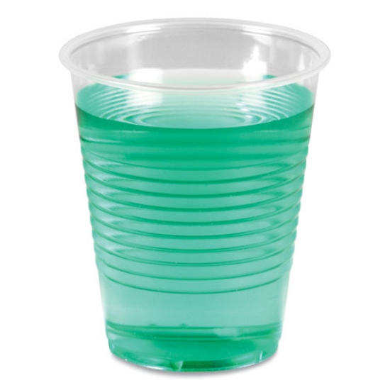 Picture of Translucent Plastic Cold Cups, 12 Oz, Polypropylene, 50/pack