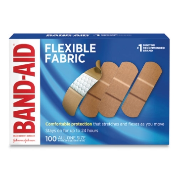 Picture of Flexible Fabric Adhesive Bandages, 1 X 3, 100/box