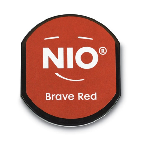 Picture of Ink Pad for NIO Stamp with Voucher, 2.75" x 2.75", Brave Red