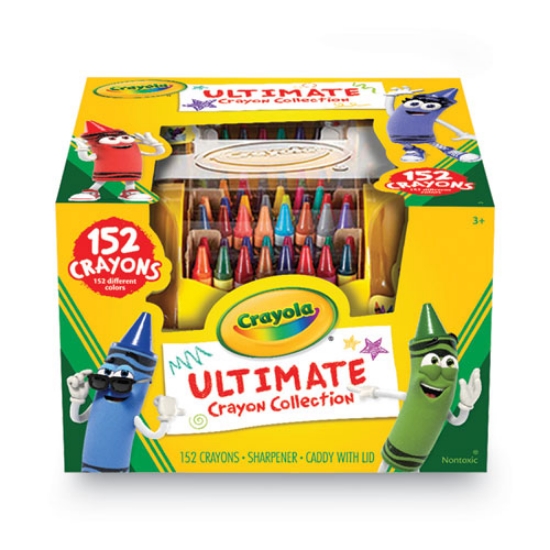 Picture of Ultimate Crayon Case, Sharpener Caddy, 152 Colors