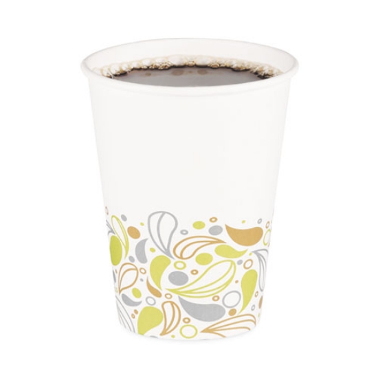 Picture of Deerfield Printed Paper Hot Cups, 12 Oz, 50 Cups/sleeve, 20 Sleeves/carton