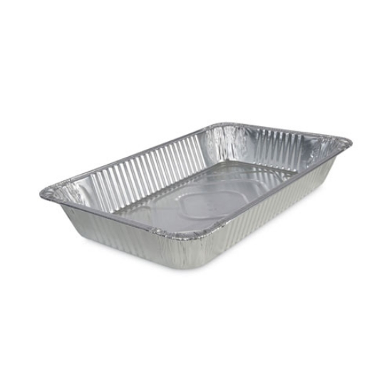 Picture of Aluminum Steam Table Pans, Full-Size Deep, 3.19" Deep, 12.81 x 20.75, 50/Carton