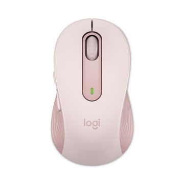 Picture of Signature M650 Wireless Mouse, Medium, 2.4 GHz Frequency, 33 ft Wireless Range, Right Hand Use, Rose