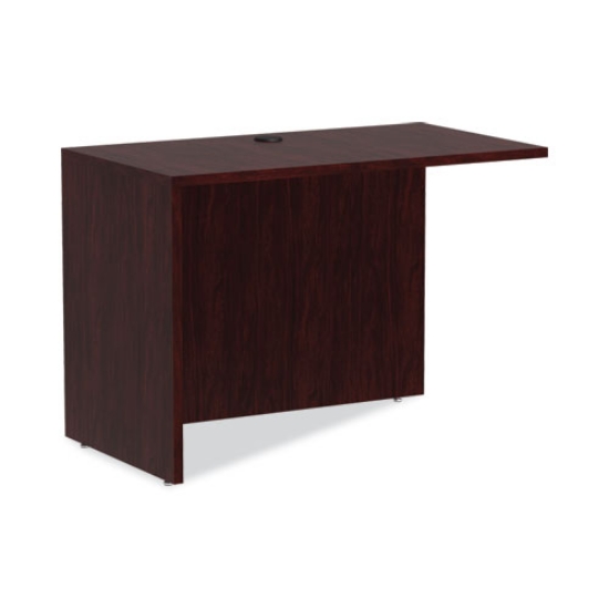 Picture of ALERA VALENCIA SERIES REVERSIBLE RETURN/BRIDGE SHELL, 42W X 23.63D X 29.5H. MAHOGANY