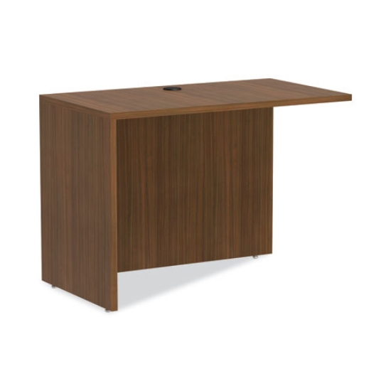 Picture of ALERA VALENCIA SERIES REVERSIBLE RETURN/BRIDGE SHELL, 42W X 23.63D X 29.5H, MODERN WALNUT