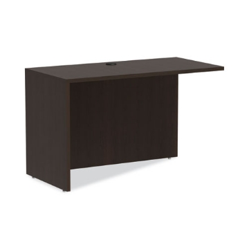 Picture of ALERA VALENCIA SERIES REVERSIBLE RETURN/BRIDGE SHELL, 47.25W X 23.63D X 29.5H, ESPRESSO