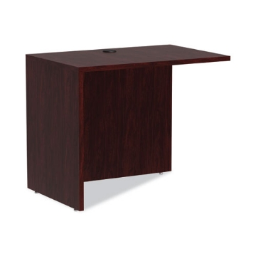 Picture of ALERA VALENCIA SERIES REVERSIBLE RETURN/BRIDGE SHELL, 35W X 23.63D X 29.5H, MAHOGANY