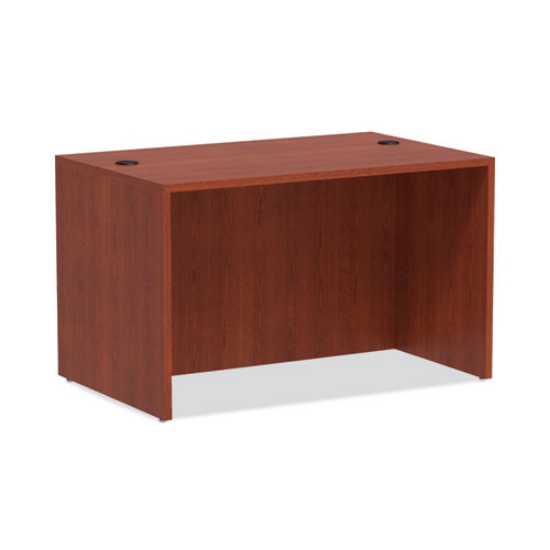 Picture of Alera Valencia Series Straight Front Desk Shell, 47.25" X 29.5" X 29.63", Medium Cherry