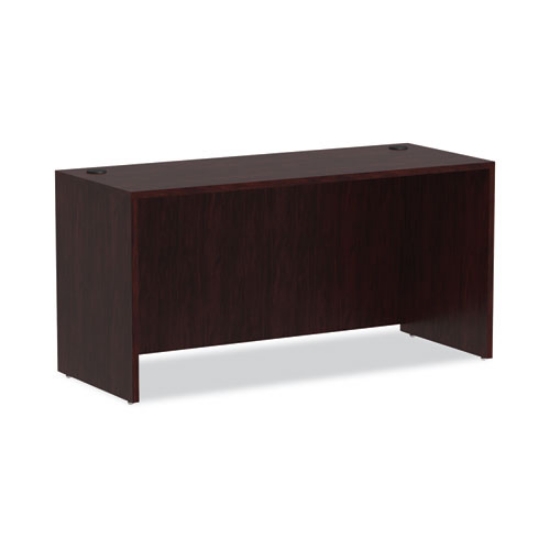Picture of Alera Valencia Series Credenza Shell, 59.13w X 23.63d X 29.5h, Mahogany