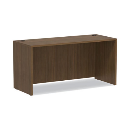 Picture of Alera Valencia Series Credenza Shell, 59.13w X 23.63d X 29.5h, Modern Walnut