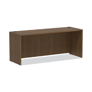 Picture of Alera Valencia Series Credenza Shell, 70.88w X 23.63d X 29.5h, Modern Walnut