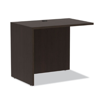 Picture of ALERA VALENCIA SERIES REVERSIBLE RETURN/BRIDGE SHELL, 35W X 23.63D X 29.5H, ESPRESSO