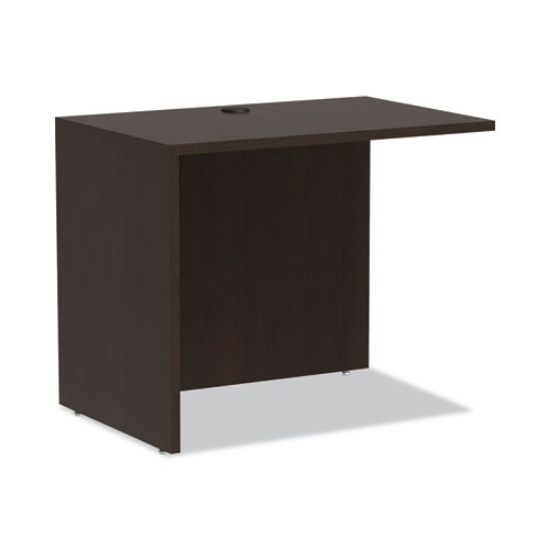 Picture of ALERA VALENCIA SERIES REVERSIBLE RETURN/BRIDGE SHELL, 35W X 23.63D X 29.5H, ESPRESSO