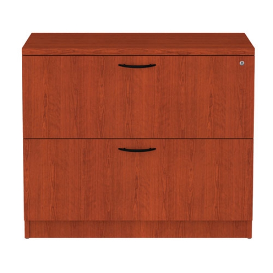 Picture of Alera Valencia Series Lateral File, 2 Legal/letter-Size File Drawers, Medium Cherry, 34" X 22.75" X 29.5"