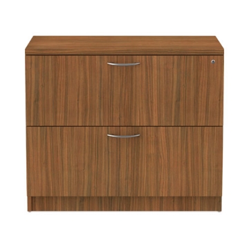 Picture of Alera Valencia Series Lateral File, 2 Legal/letter-Size File Drawers, Modern Walnut, 34" X 22.75" X 29.5"