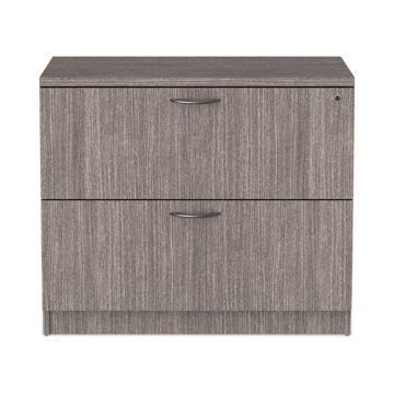 Picture of Alera Valencia Series Lateral File, 2 Legal/Letter-Size File Drawers, Gray, 34" x 22.75" x 29.5"