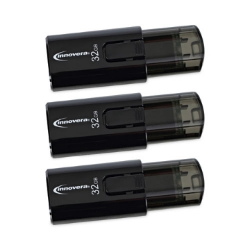 Picture of Usb 3.0 Flash Drive, 32 Gb, 3/pack