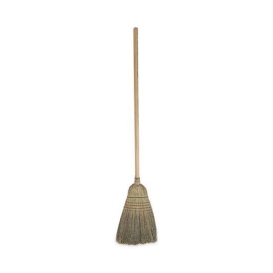 Picture of Warehouse Broom, Corn Fiber Bristles, 56" Overall Length, Natural, 12/carton