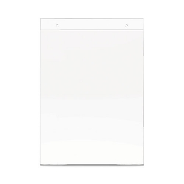 Picture of Classic Image Wall-Mount Sign Holder, Portrait, 8.5 x 11, Clear