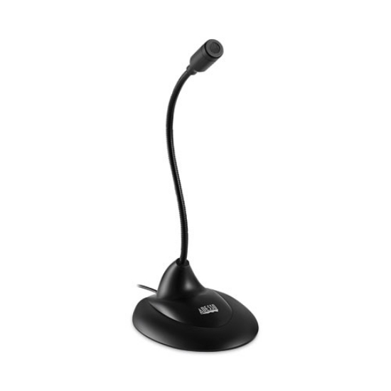 Picture of Xtream M1 Desktop Omnidirectional Gooseneck Microphone, Black