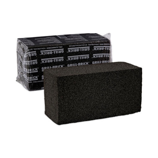 Picture of Grill Brick, 8 X 4, Black, 12/carton