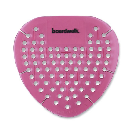 Picture of Gem Urinal Screens, Spiced Apple Scent, Red, 12/box