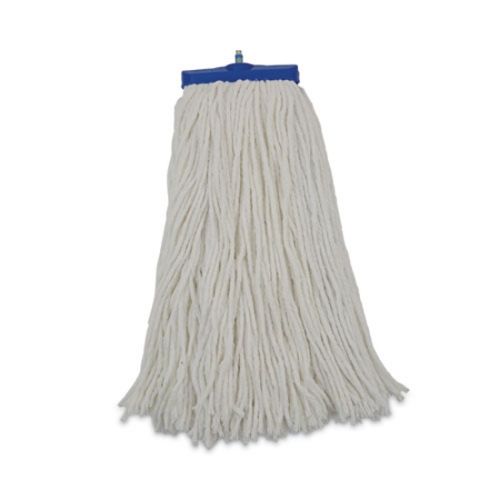 Picture of Cut-End Lie-Flat Mop Head, Rayon, 16oz, White, 12/carton