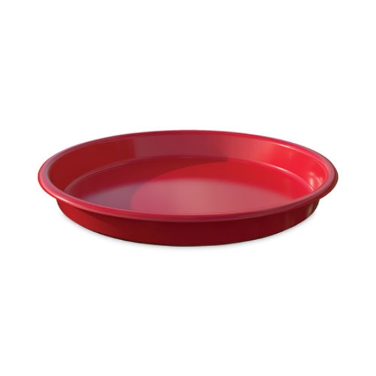 Picture of Little Artist's Antimicrobial Craft Tray, 13" Dia., Red