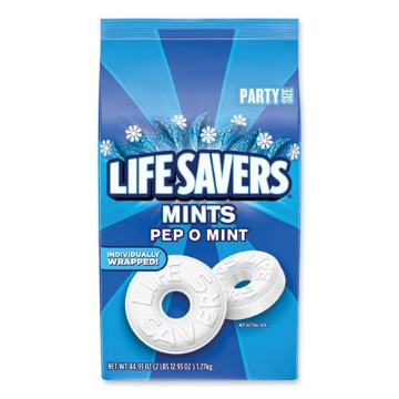 Picture of Hard Candy Mints, Pep-O-Mint, 44.93 oz Bag