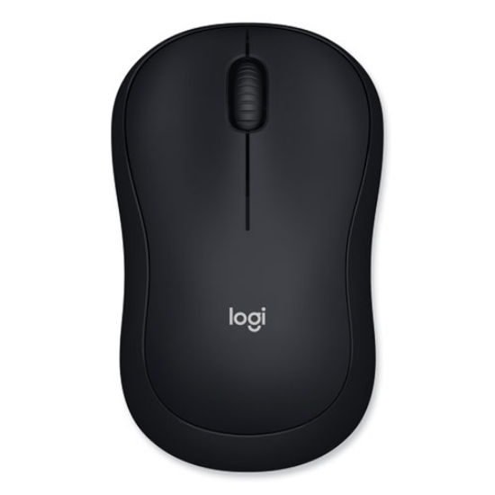 Picture of M185 Wireless Mouse, 2.4 Ghz Frequency/30 Ft Wireless Range, Left/right Hand Use, Black