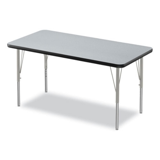 Picture of Height-Adjustable Activity Tables, Rectangular, 48w x 24d x 10h, Gray Granite, 4/Pallet, Ships in 4-6 Business Days