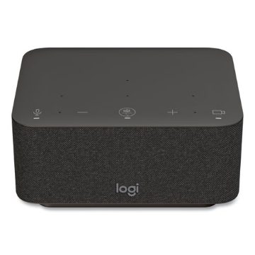Picture of Teams Logi Dock, 1 HDMI/1 Displayport/2 USB A/3 USB C, Graphite