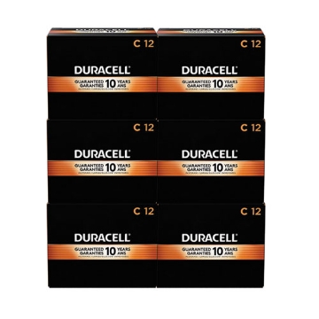 Picture of Coppertop Alkaline C Batteries, 72/carton