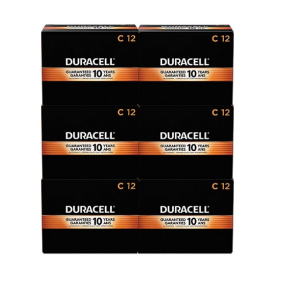 Picture of Coppertop Alkaline C Batteries, 72/carton