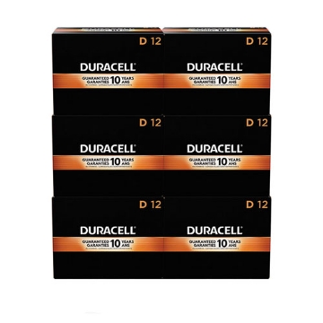 Picture of Coppertop Alkaline D Batteries, 72/carton
