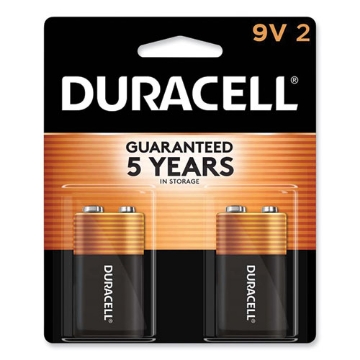 Picture of Coppertop Alkaline 9v Batteries, 2/pack