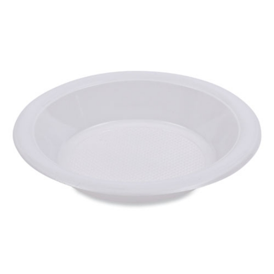 Picture of Hi-Impact Plastic Dinnerware, Bowl, 10 To 12 Oz, White, 1,000/carton