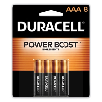 Picture of Power Boost CopperTop Alkaline AAA Batteries, 8/Pack