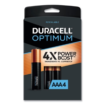 Picture of Optimum Alkaline Aaa Batteries, 4/pack