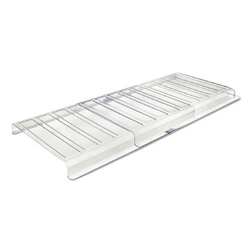 Picture of under furniture air deflector, 11 x 20 x 1.25, clear