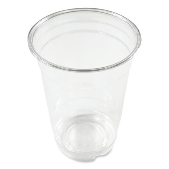 Picture of Clear Plastic PET Cups, 14 oz, 50/Bag, 20 Bags/Carton