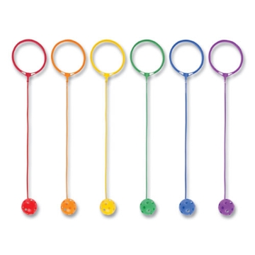 Picture of Swing Ball Set, 5.5" Diameter, Assorted Colors, 6/set