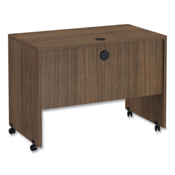 Picture of Alera Valencia Series Mobile Workstation Desk, 41.38" X 23.63" X 30", Modern Walnut