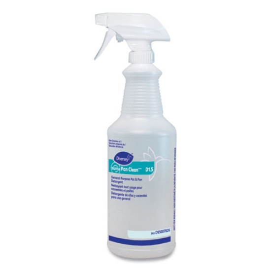 Picture of Pan Clean Spray Bottle, 32 Oz, Clear, 12/carton