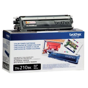 Picture of Brother TN-210BK Black Toner Cartridge (2200 Yield)
