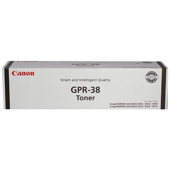 Picture of Canon 3766B003AA (GPR-38BK) Black Toner Cartridge (56000 Yield)